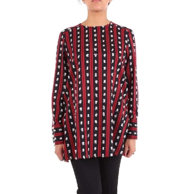 Shop Alysi Women's Red Cotton Blouse