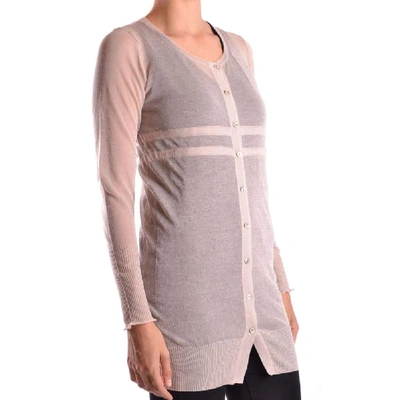 Shop Peuterey Women's Beige Viscose Cardigan