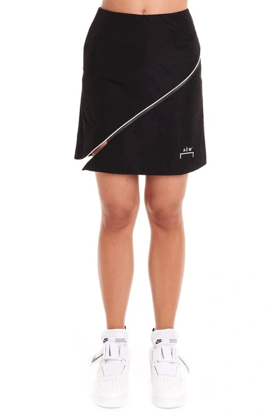 Shop A-cold-wall* Women's Black Polyamide Skirt