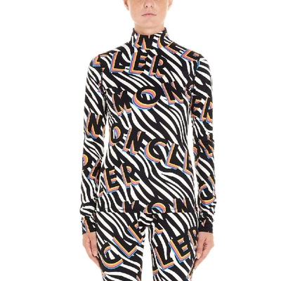 Shop Moncler Women's Multicolor Polyamide Sweater