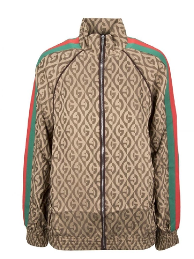 Shop Gucci Women's Beige Viscose Jacket