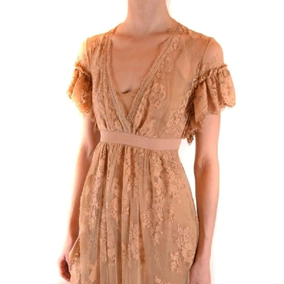 Shop Aniye By Women's Beige Cotton Dress