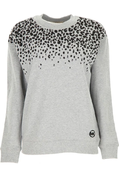 Shop Michael Kors Women's Grey Cotton Sweater