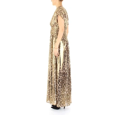 Shop Aniye By Women's Gold Polyester Dress