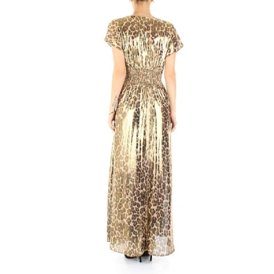 Shop Aniye By Women's Gold Polyester Dress