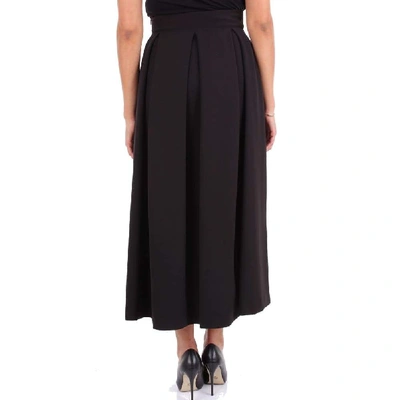 Shop Alessandro Dell'acqua Women's Black Polyester Skirt