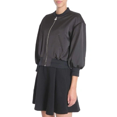 Shop Carven Women's Black Polyester Outerwear Jacket