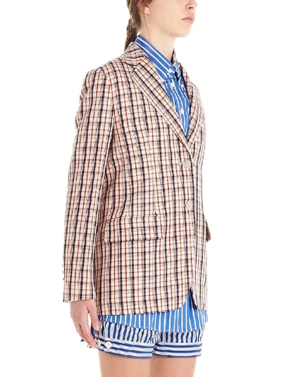 Prada Jacket Single-breasted In Pink