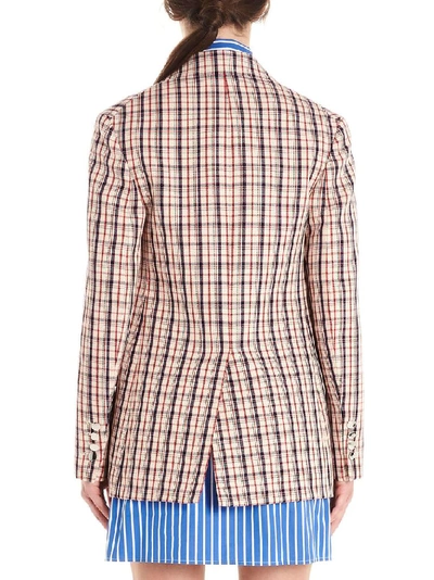 Shop Prada Women's Pink Wool Blazer