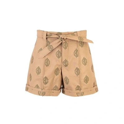 Shop Chloé Women's Brown Cotton Shorts
