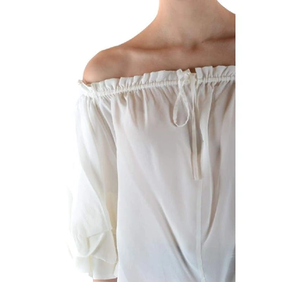 Shop Diane Von Furstenberg Women's White Cotton Jumper