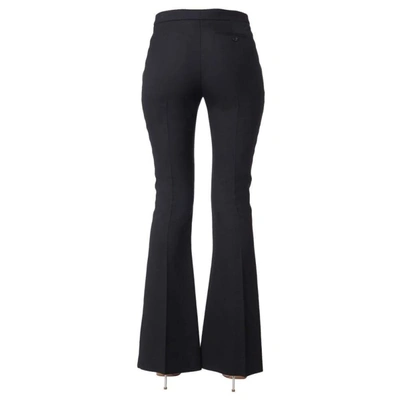 Shop Alexander Mcqueen Women's Black Wool Pants