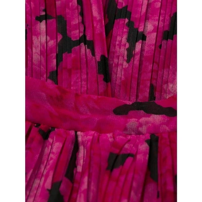 Shop Kenzo Women's Fuchsia Polyester Skirt