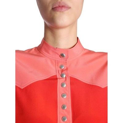 Shop Givenchy Women's Red Silk Dress