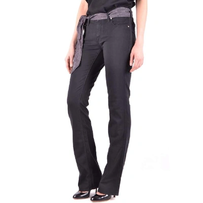 Shop Jacob Cohen Women's Black Cotton Jeans