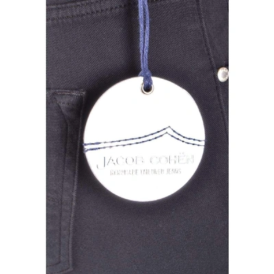 Shop Jacob Cohen Women's Black Cotton Jeans