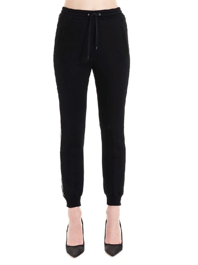 Shop Miu Miu Women's Black Cotton Joggers