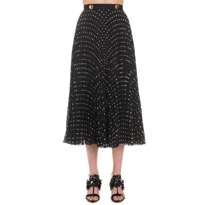 Shop Prada Women's Black Polyester Skirt