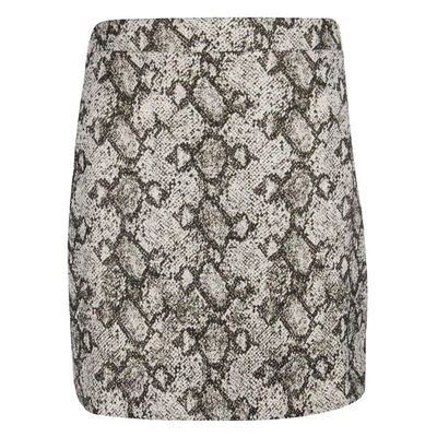 Shop Andamane Women's Grey Acrylic Skirt