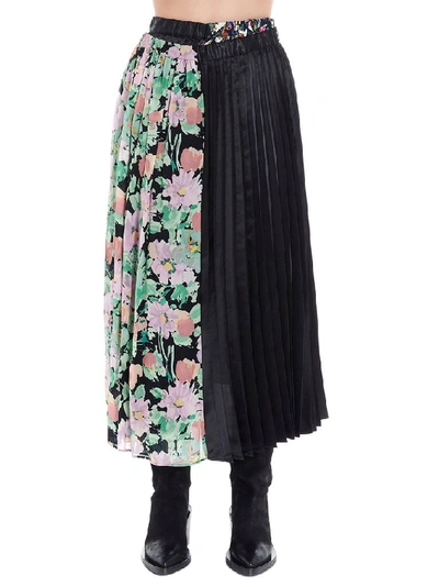Shop Junya Watanabe Women's Multicolor Viscose Skirt