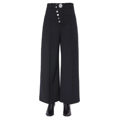 Shop Alexander Wang Women's Black Cotton Pants