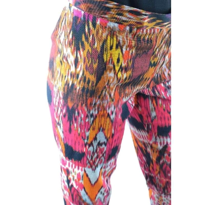 Shop Alberto Biani Women's Multicolor Viscose Pants