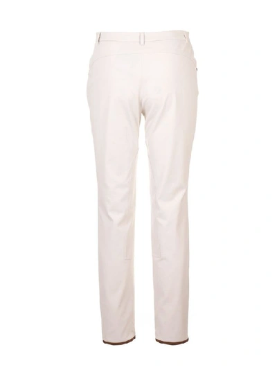 Shop Loro Piana Women's White Cotton Pants