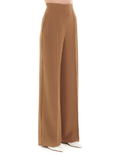 Shop Sara Battaglia Women's Brown Polyester Pants