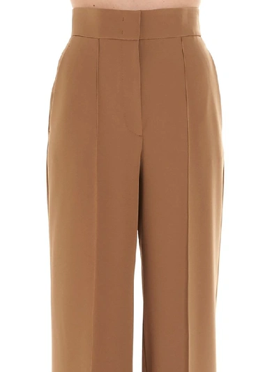 Shop Sara Battaglia Women's Brown Polyester Pants