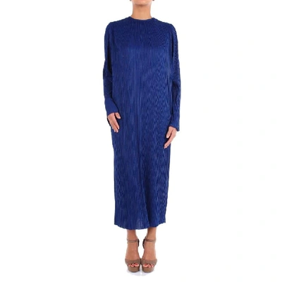 Shop Givenchy Women's Blue Polyester Dress