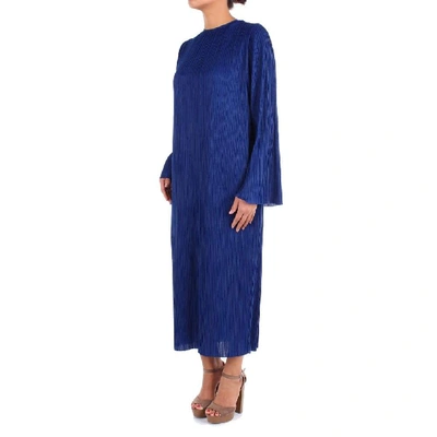 Shop Givenchy Women's Blue Polyester Dress