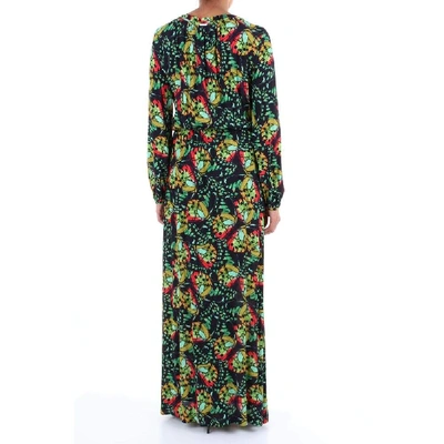 Shop Aglini Women's Multicolor Viscose Dress