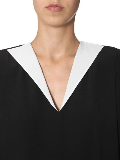 Shop Givenchy Women's Black Silk Blouse