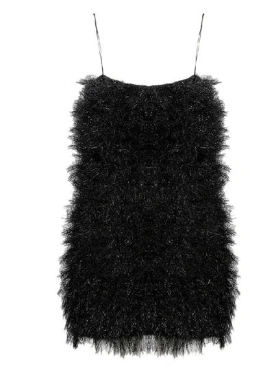Shop Laneus Women's Black Wool Dress