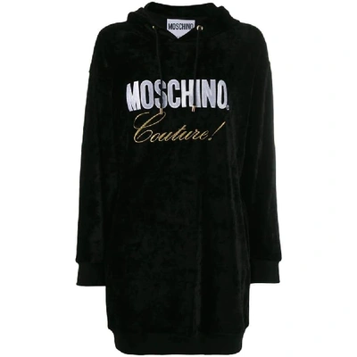 Shop Moschino Women's Black Viscose Dress