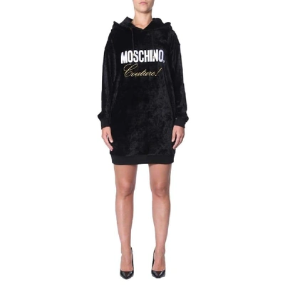 Shop Moschino Women's Black Viscose Dress