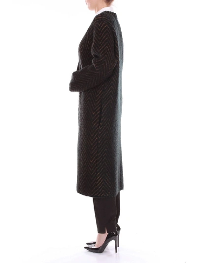 Shop Altea Women's Black Wool Coat