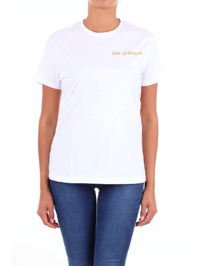 Shop Aspesi Women's White Cotton T-shirt