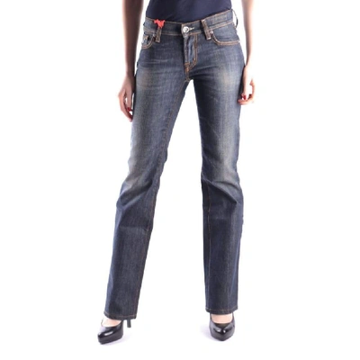 Shop Jacob Cohen Women's Blue Cotton Jeans