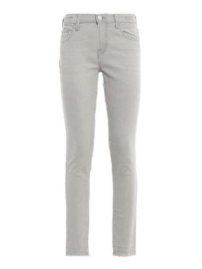 Shop Jacob Cohen Women's Grey Cotton Jeans