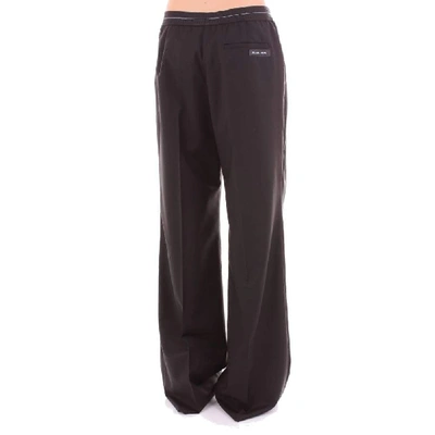 Shop Prada Women's Black Polyester Pants