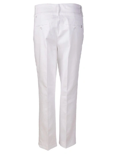 Shop Dondup Women's White Cotton Pants