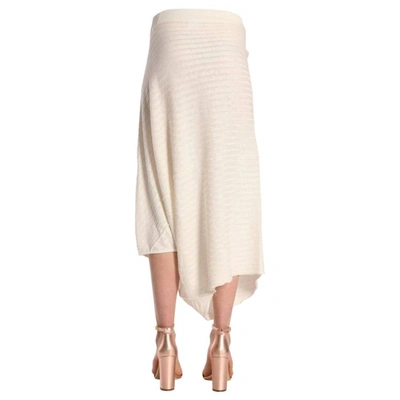 Shop Jw Anderson J.w. Anderson Women's Beige Linen Skirt