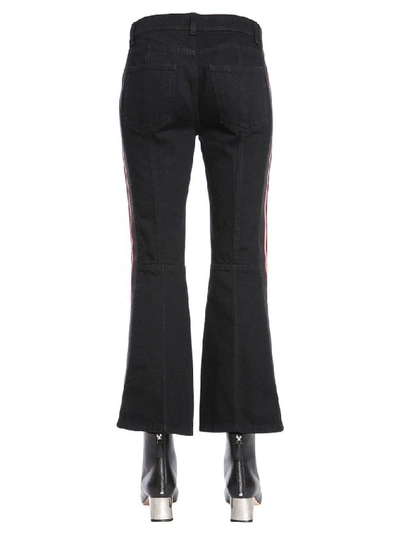 Shop Alexander Mcqueen Women's Black Cotton Jeans