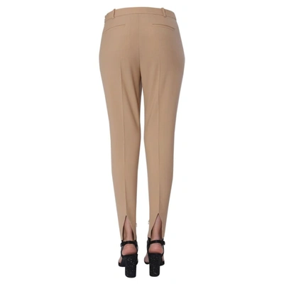 Shop Givenchy Women's Beige Wool Pants