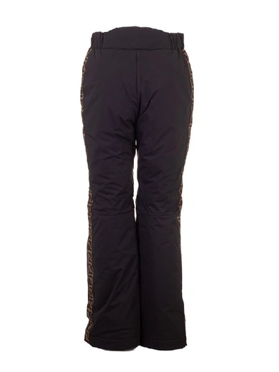 Shop Fendi Women's Black Polyamide Pants