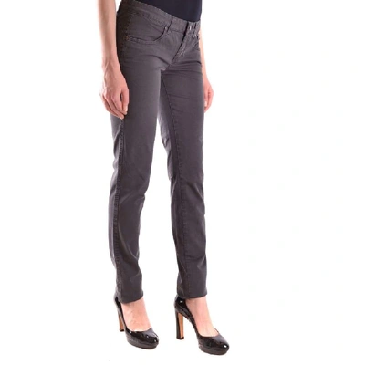 Shop Jeckerson Women's Grey Cotton Jeans