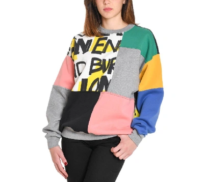 Shop Burberry Women's Multicolor Cotton Sweatshirt