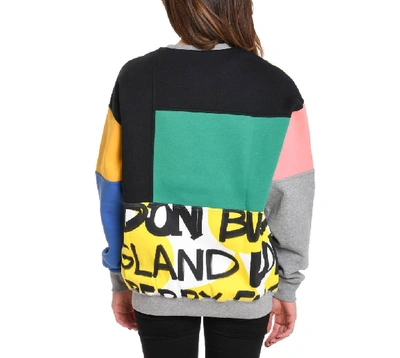 Shop Burberry Women's Multicolor Cotton Sweatshirt
