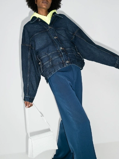 BALENCIAGA 22SS upsidedown denim jacket